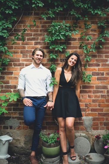 Happy Couple Captured by Devon Crowell - Photographer in Kitchener, ON