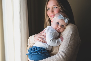 Mother Carrying her Child - Family Portrait Photography Waterloo by Devon Crowell