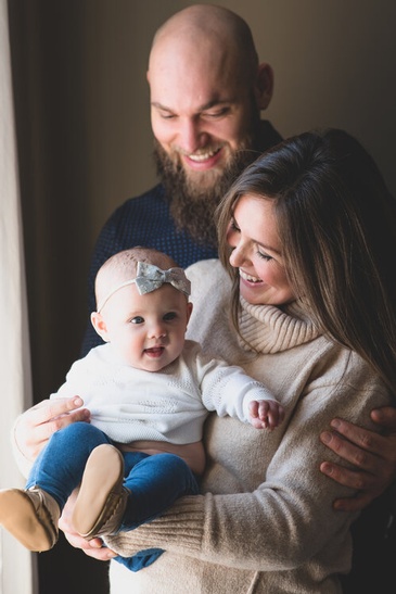 Indoor Family Photography Cambridge by Devon Crowell